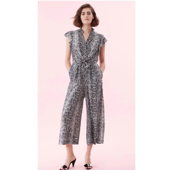 Rebecca Taylor Pants - Rebecca Taylor Snakeskin Jumpsuit. Retail- $500